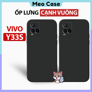Vivo Y33 手機殼,TPU 方形邊框,手機殼保護相機擋板綜合 Meo 手機殼
