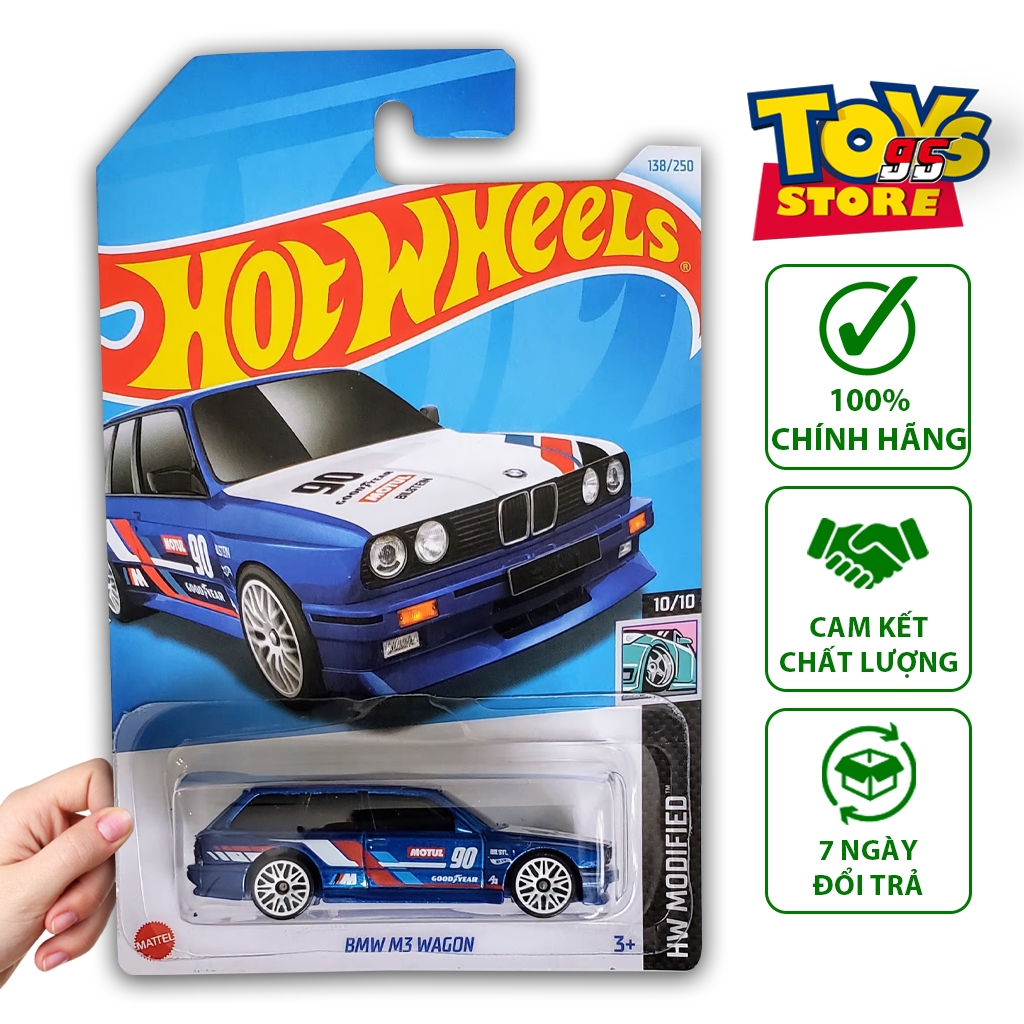 Hot Wheels Bacsic BMW M3 Wagon 汽車玩具比率 (1:64),正品汽車收藏玩具 95 商店