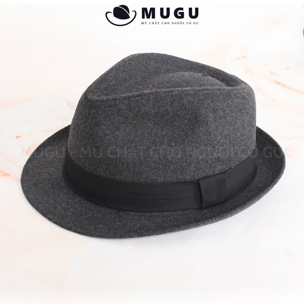 Fedora 男女 FN12 高品質 Mugout - HCM 毛氈男女氈帽