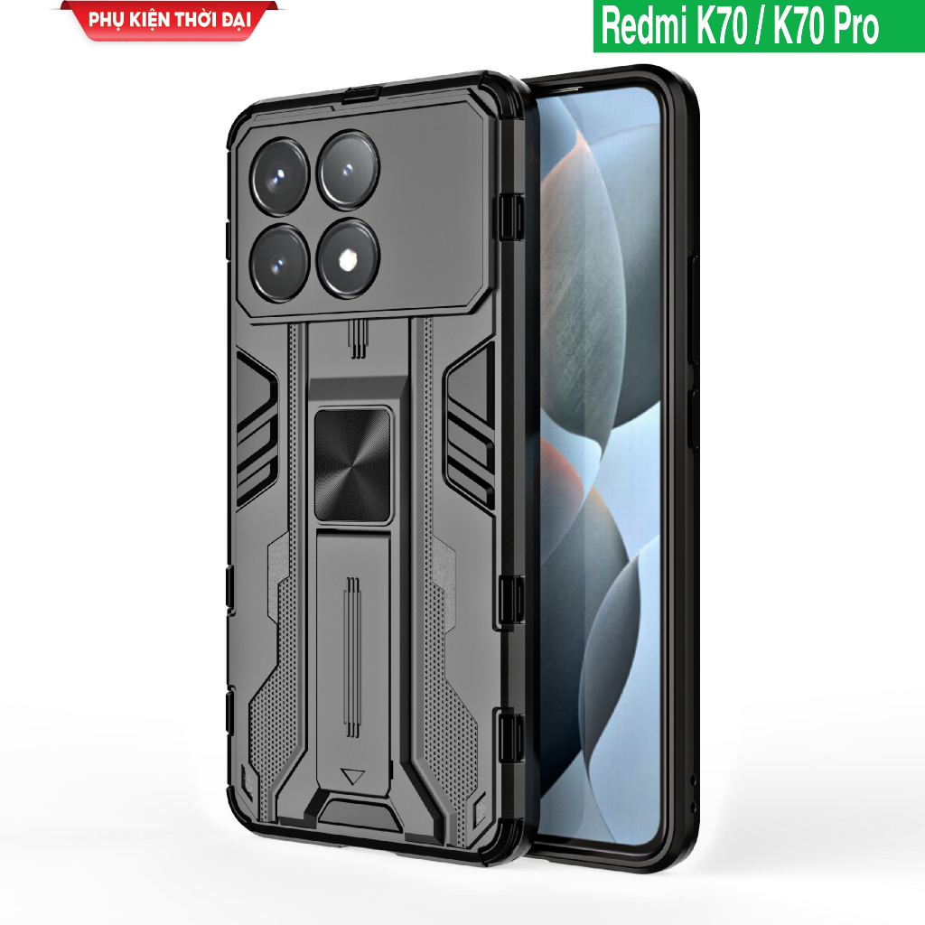 Redmi K70 / K70 Pro 鋼鐵俠ver 3 Case 防震耐用