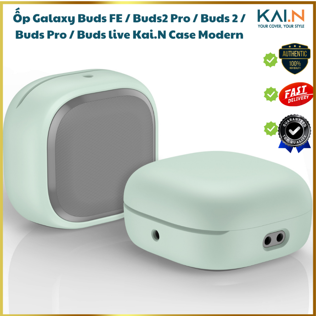 Kai.n 手機殼現代保護殼適用於三星 Galaxy Buds FE / Buds 2 / Buds 2 Pro / B