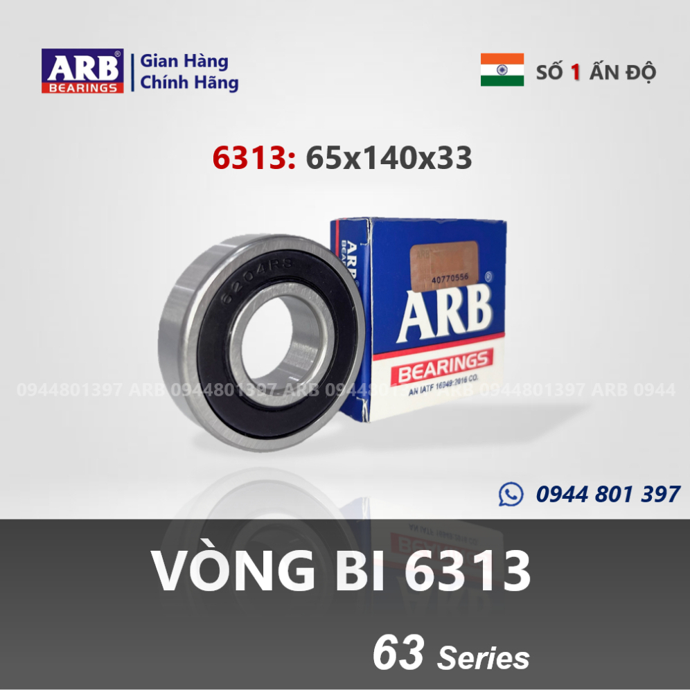 高品質 ARB 軸承越南正品印度 6313 軸承
