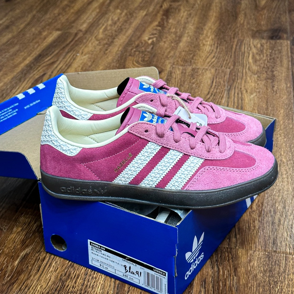 [LionSneaker] Adidas Gazelle 運動鞋 In Cloud 粉色白色白色