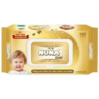 Nuna Gold 優質濕巾 100 片加厚 - Champ 100 片(無異味)