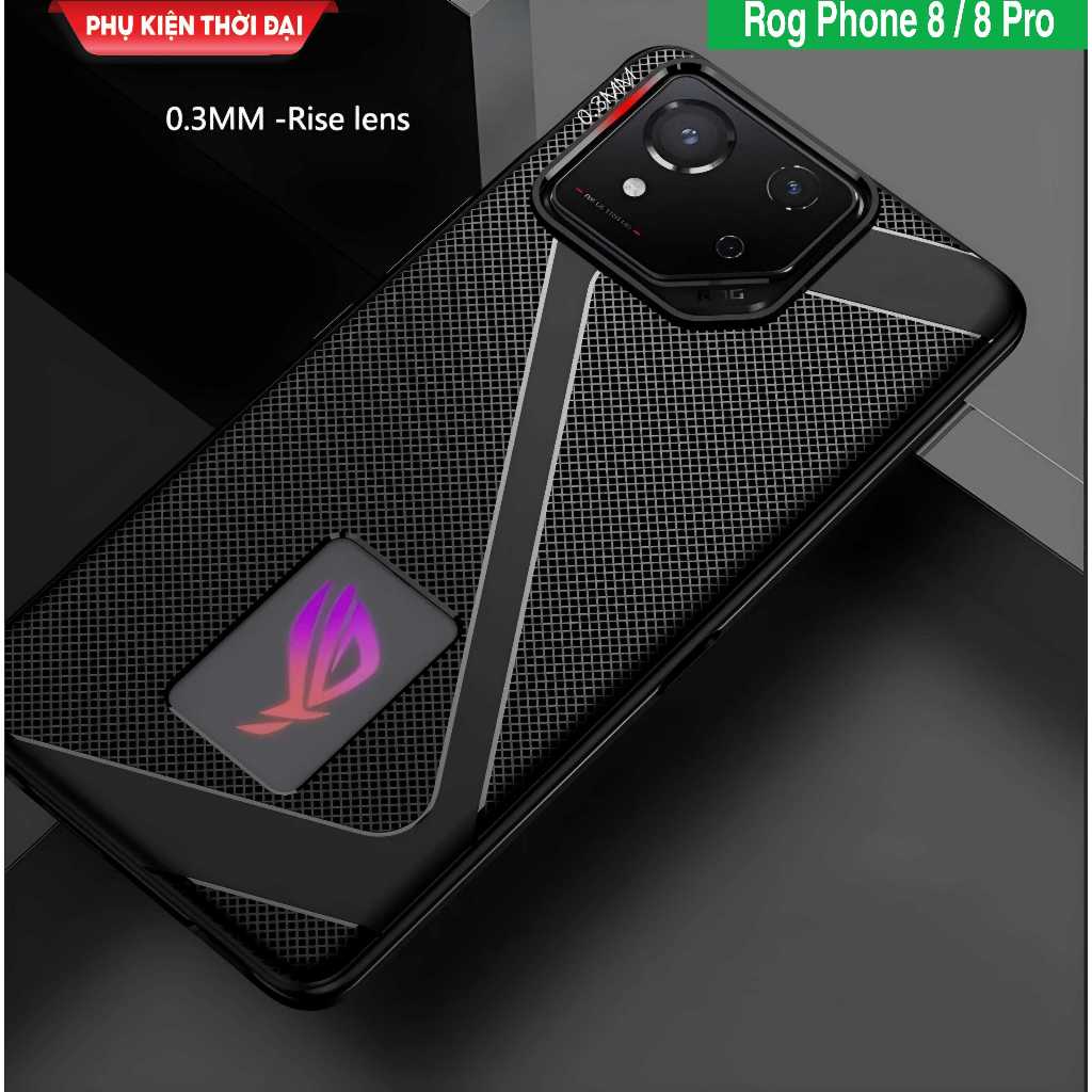 Rog Phone 8 / 8 Pro 手機殼遊戲風格防震、防空氣沖擊