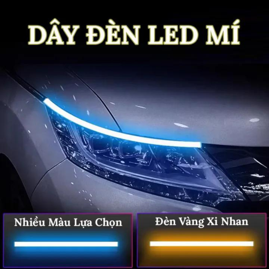 60 厘米高品質汽車眼瞼 Led 燈條線套裝,高品質汽車防水驅蚊器 - Led 12v 汽車線,防水 - BoGi