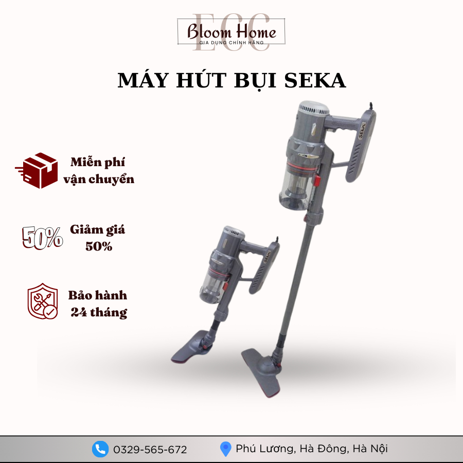 Seka SK-09MAX 便攜式吸塵器,2000W 容量,非常強大的吸力,易於清潔