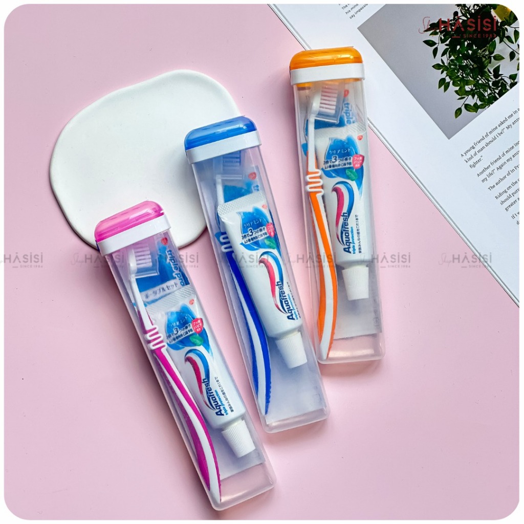Aquafresh牙膏+牙刷套裝(彩色)