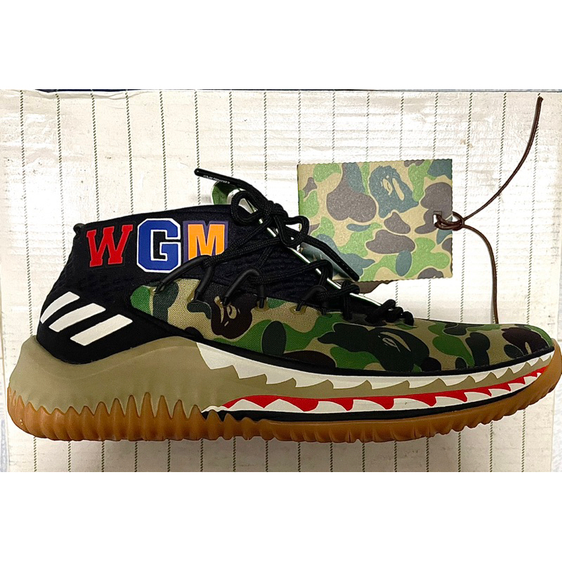 二手 DAME4 x BAPE 運動鞋