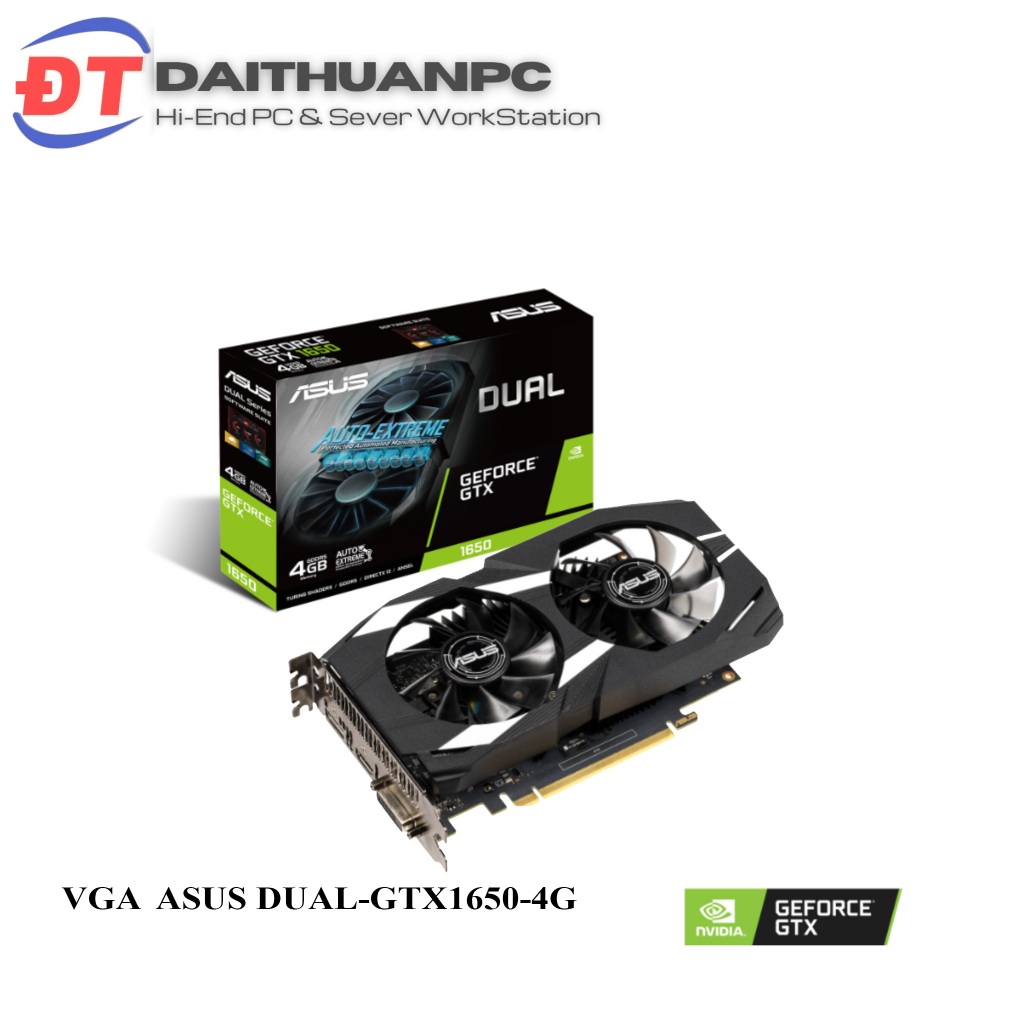 華碩 DUAL-GTX1650 VGA 顯卡 - 4GB