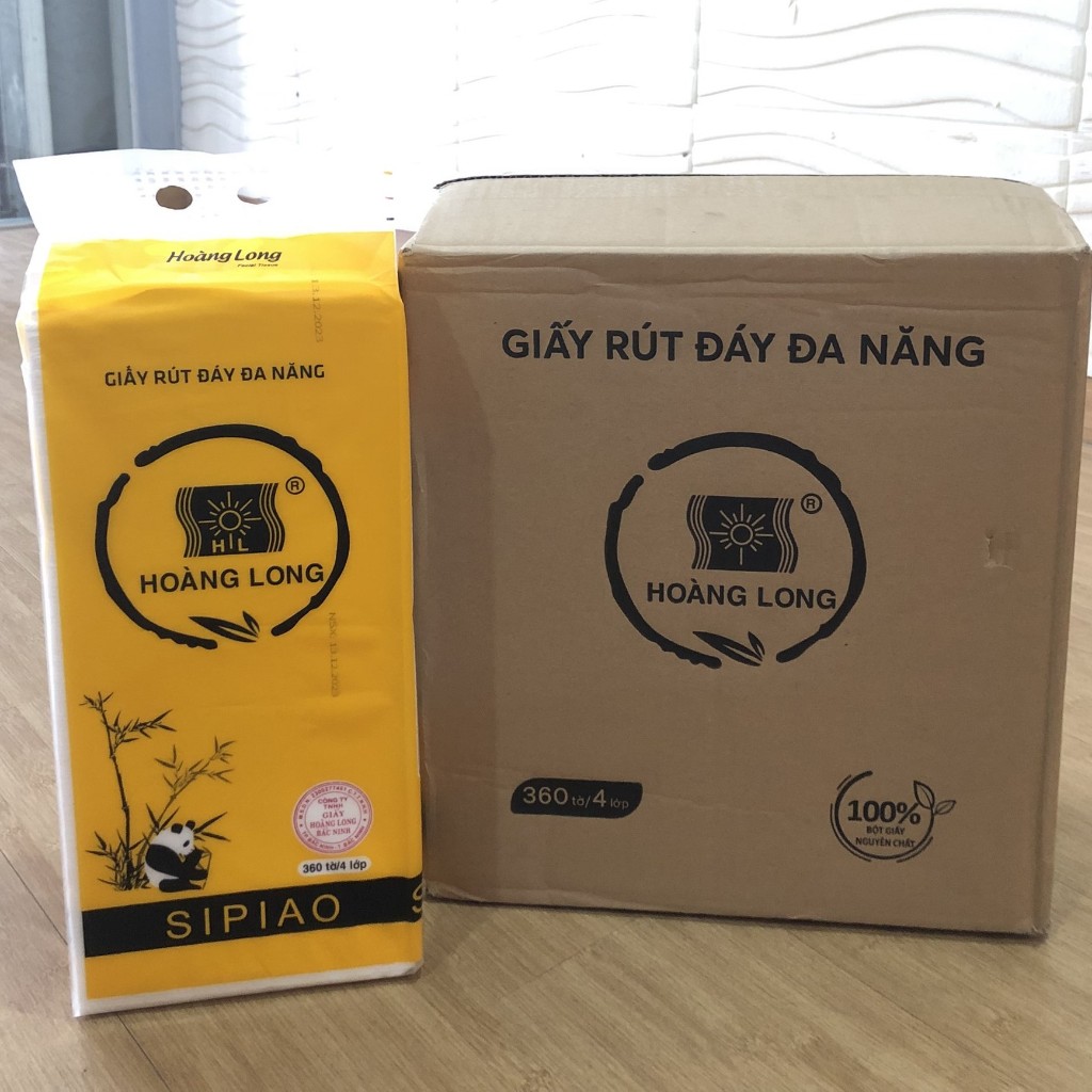 [1 箱 6 包] Hoang Long Sipiao 壁紙毛巾(送衣架)