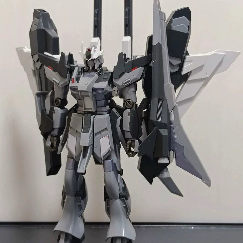 [回歸商品] 組裝模型 HG 1 / 144 Gundam Hi Nu Black 贈送底座 + 水貼花