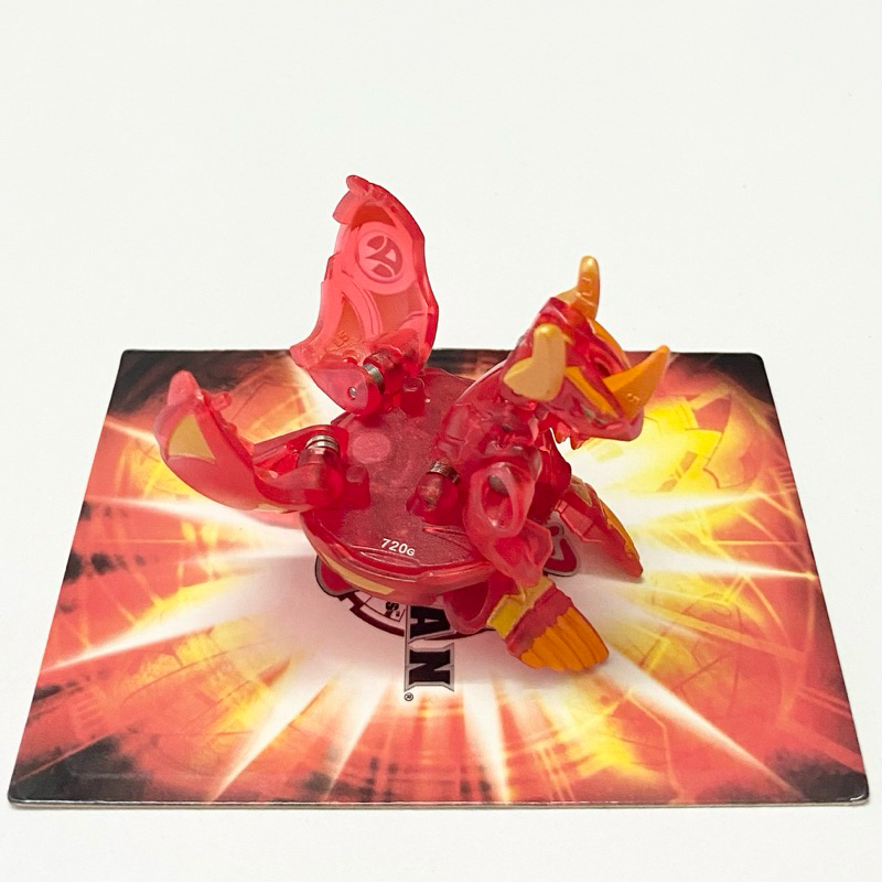正版爆丸模型玩具 - 螺旋龍形透明