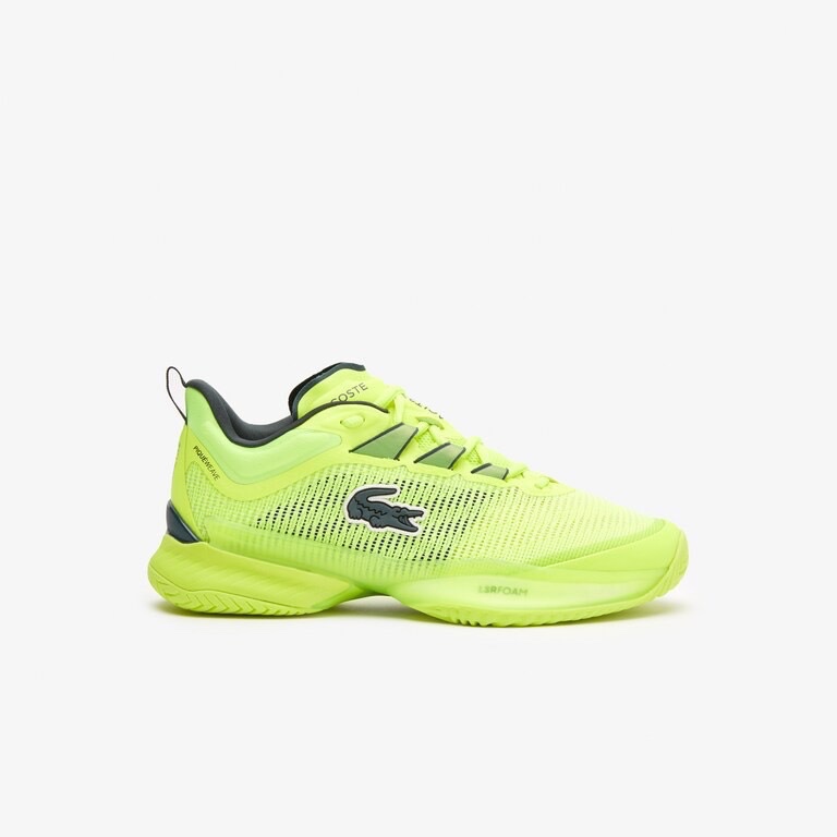 Lacoste 男士 Lacoste Ag-Lt23 Ultra 網球鞋,超專業男士網球鞋,綠色薄荷男士網球鞋