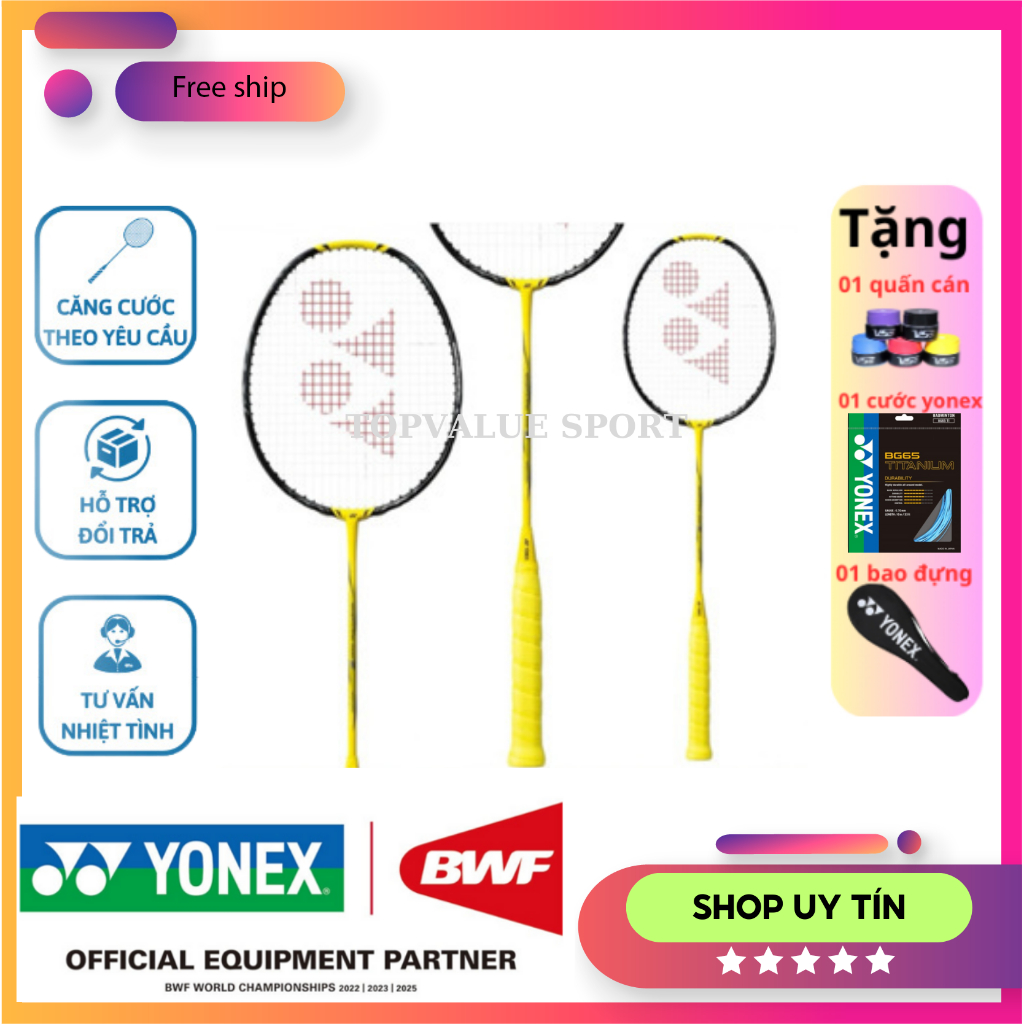 羽毛球拍 Yonex Nanoflare 1000Z - 世界上最快的速度,最大拉伸 13.5 公斤,免費手提箱,手柄