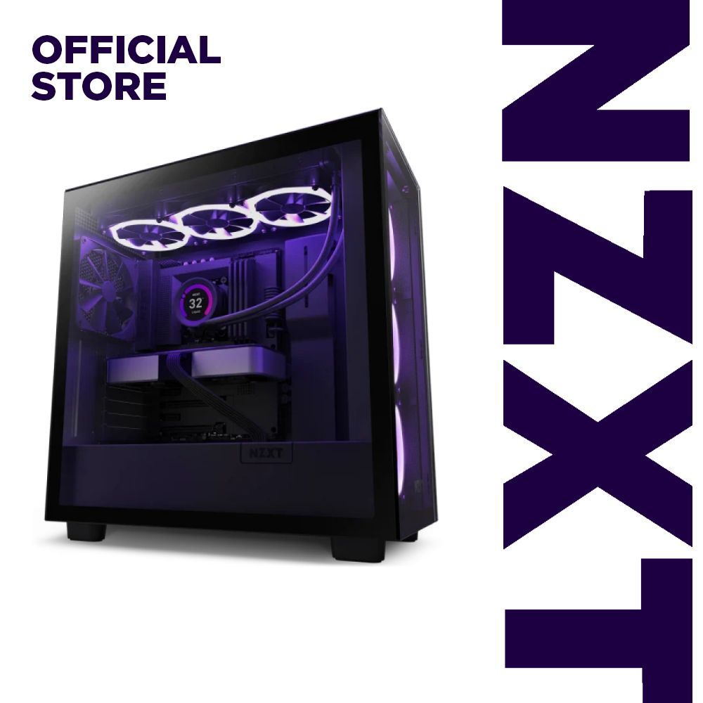 Nzxt H7 Elite 電腦機箱黑色