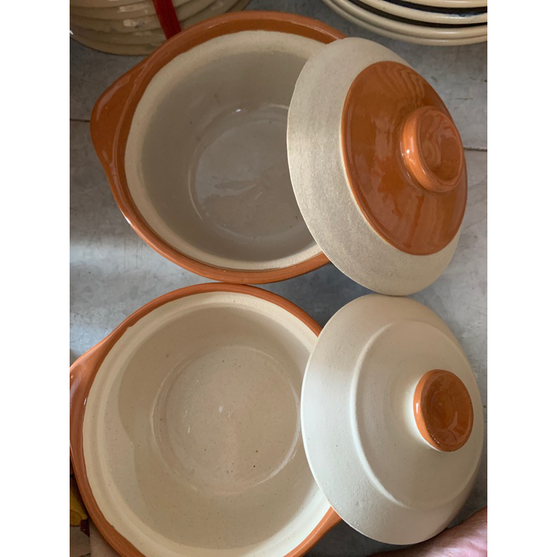 優質搪瓷鍋尺寸 17 和尺寸 15 厘米