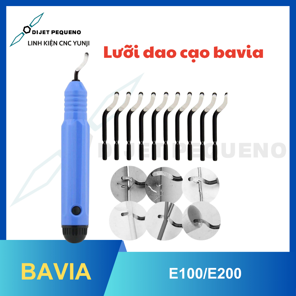 Bavia E100 / E200 SHAVIV 剃須刀片,以色列產品,鋁加工,塑料,鐵,收縮