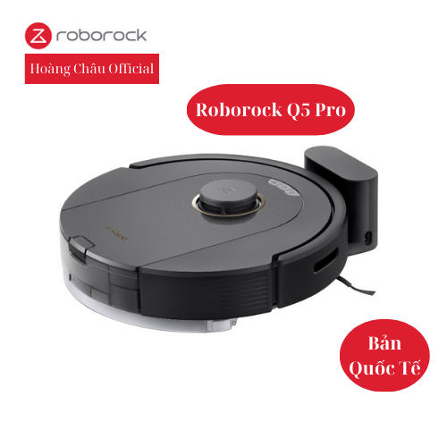 Roborock Q5 Pro系列掃地機器人-國際版-5500Pa吸力-雙主刷