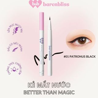 Barenbliss Better Charcoal Magic Eyeliner 超薄防水持久更好的木炭魔法眼線筆 0