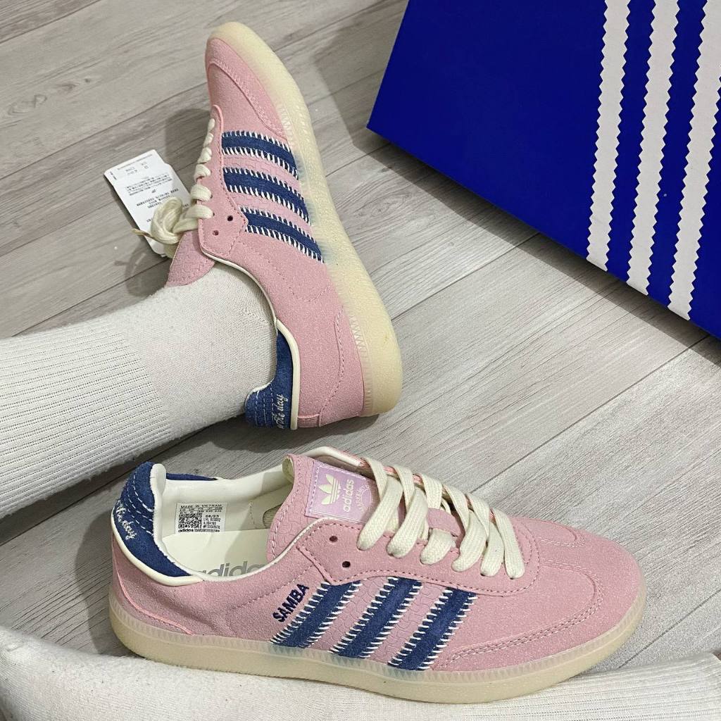 Adidas Samba OG Notitle 粉色運動鞋 - IG4198