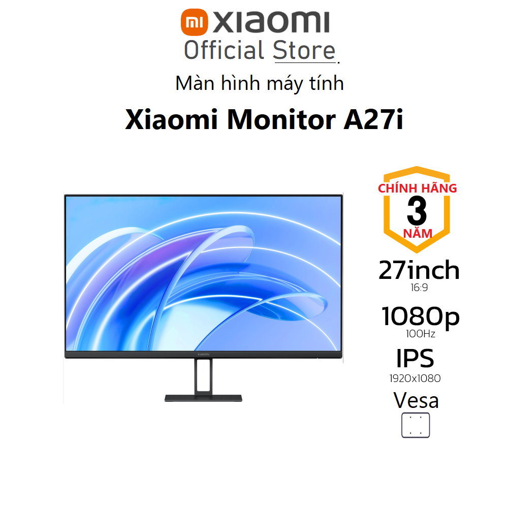 小米 A27i 27 英寸屏幕 FHD / IPS /100Hz / 6ms / HDMI (ELA5345EU)