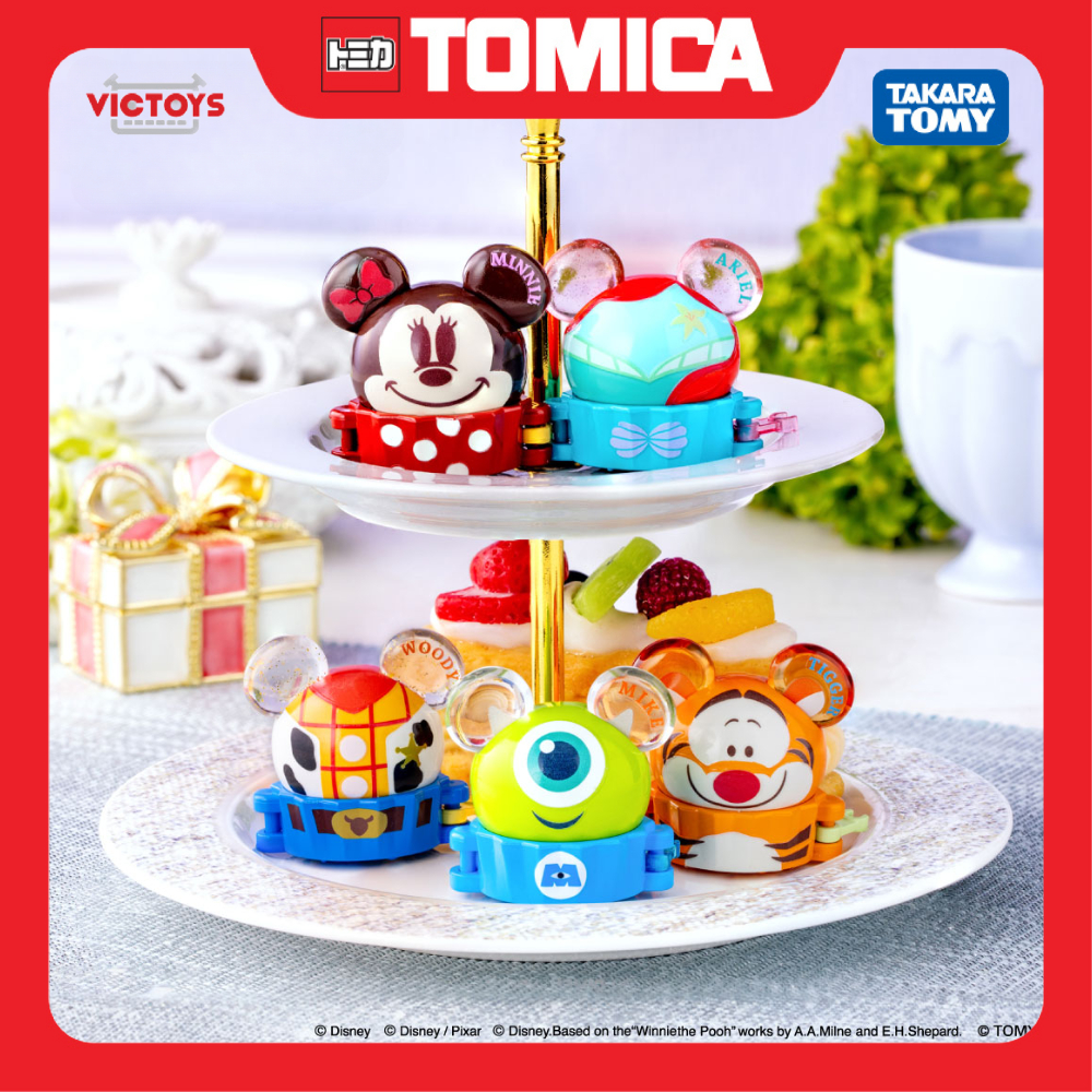 Tomica Dream Disney Parade Sweets Float 系列模型整箱正版 Takara Tomy