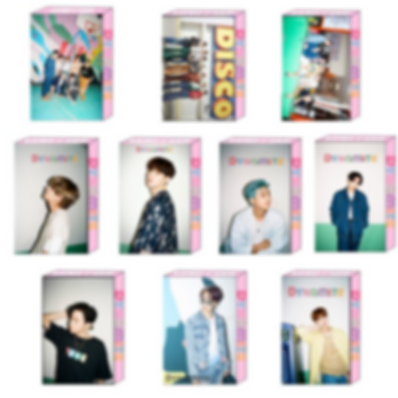 Lomo 卡卡套 BTS Kpop BTS Dynamite Group 照片卡