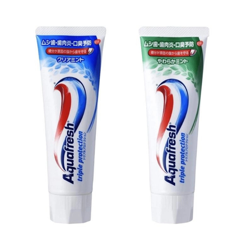Aquafresh 三重保護牙膏日本管 160g