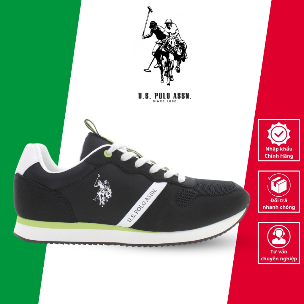 美國 男士運動鞋 Polo ASSN。 意大利進口正品 - 60% 滌綸 40% 聚氨酯