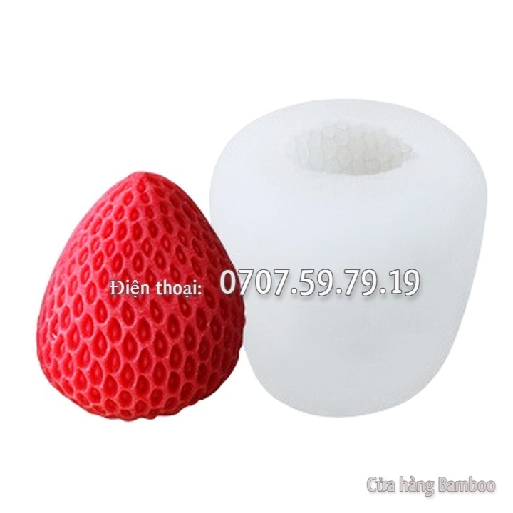 草莓矽膠模具 - 果凍矽膠模具 - P Code 1533