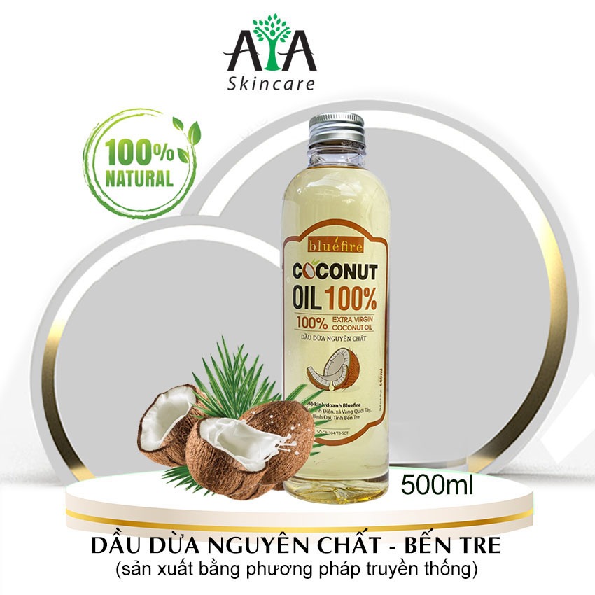 Ben tre 初榨椰子油 500ml 有助於滋養皮膚、頭髮、加長和濃密睫毛,防止嘴唇乾燥,孕婦妊娠紋 - avaski