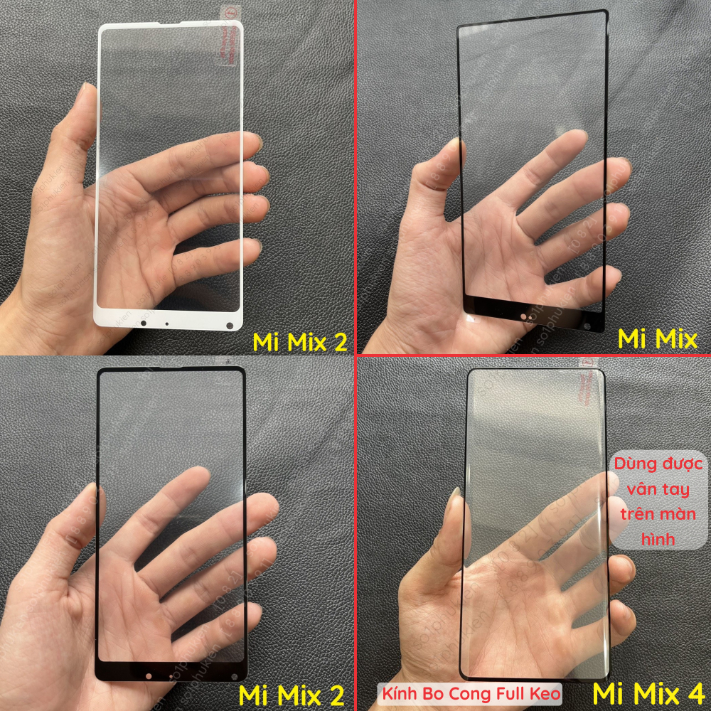 Xiaomi Mi Mix / Mi Mix 2 / Mi Mix 2S / Mi Mix 4 鋼化玻璃全面屏,全膠,超