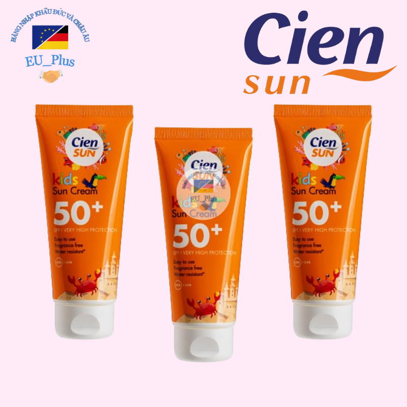 Cien sun LSF 兒童防曬霜 50 100ml (德國) - 4056489764137