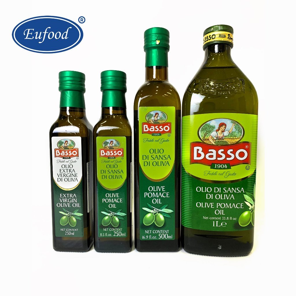 Pomace Basso 精製橄欖油 250ml-500ml-1l _ 進口意大利植物油