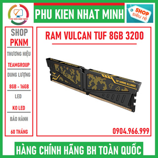 Teamgroup T-Force Vulcan TUF Gaming Alliance DDR4 8GB - 16GB