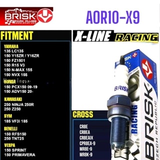 Brisk X-Line Racing AOR10-X9 4 針長腿火花塞