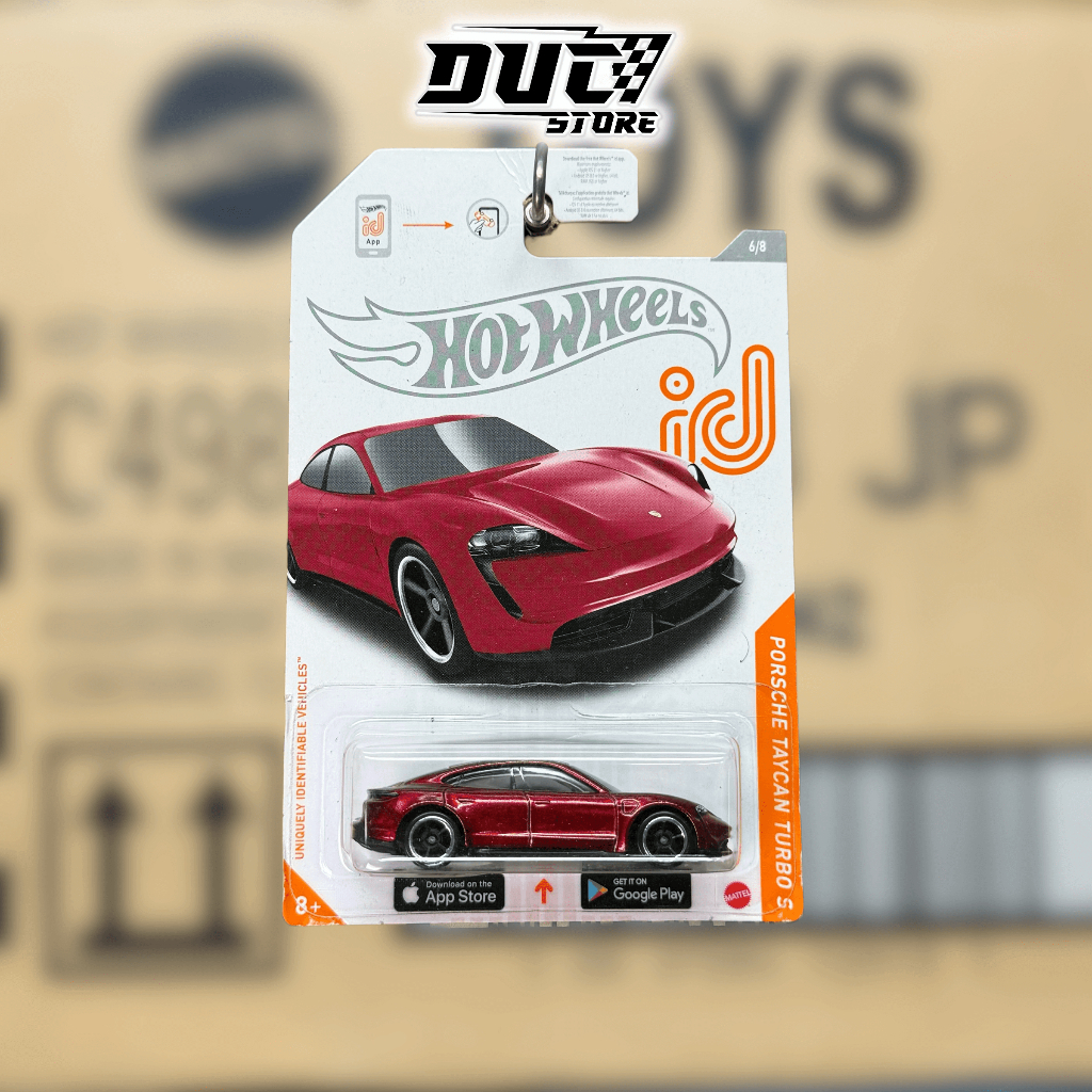 Gtd65 風火輪保時捷 Taycan Turbo S 模型車 - Hot Wheels ID