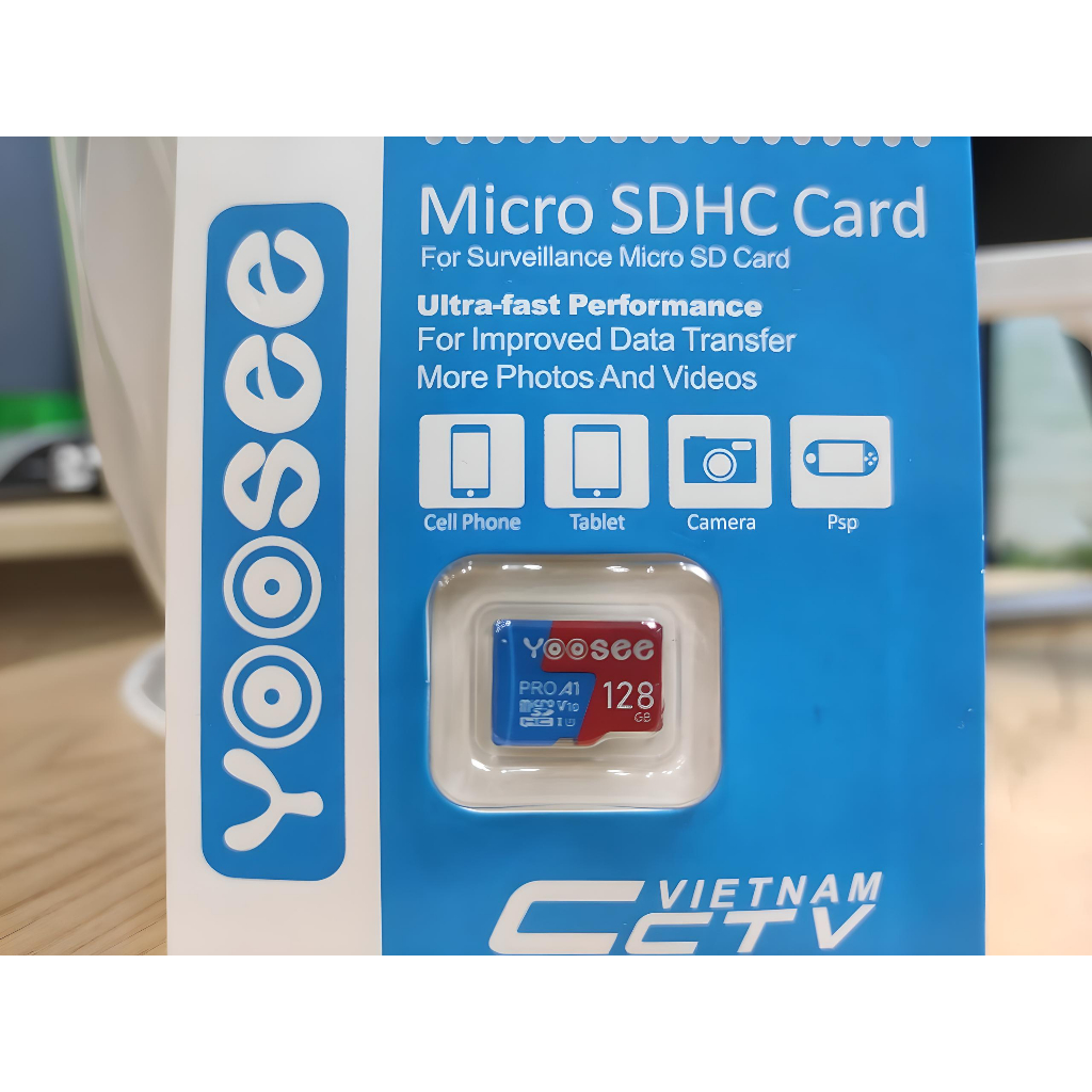 Mircrosd Yoosee 64Gb / 128Gb BH 存儲卡創新 5 年