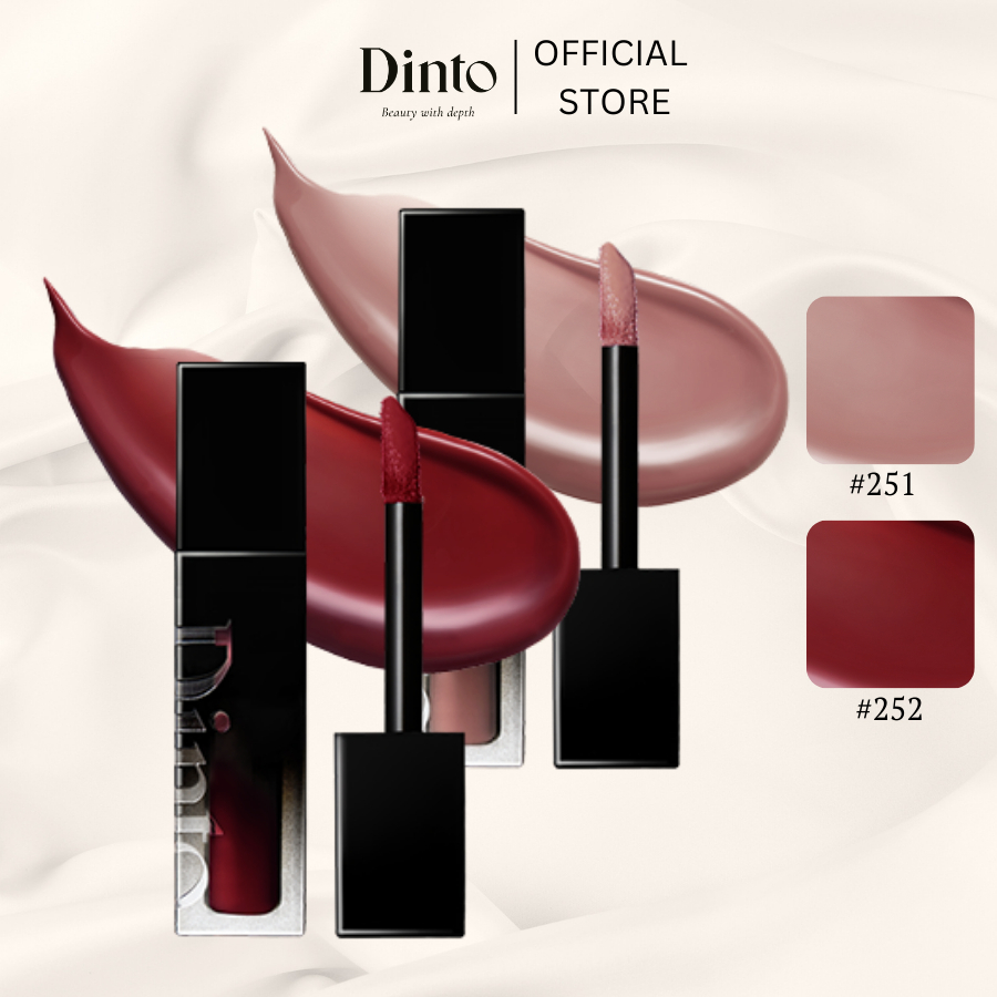Dinto Blur-Glowy Lip Tint Mini Tint Lip Gloss 2 純素超級啞光唇膏