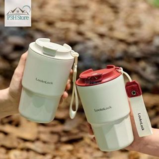 Locknlock 450ml 保溫瓶 SUS316L 真空咖啡杯帶手提包 LHC4340 P3HStore