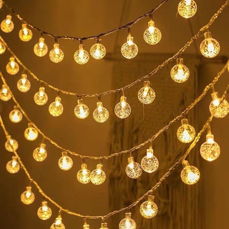 (10 米 100 燈泡)LED 燈條裝飾圓形燈泡派對臥室裝飾