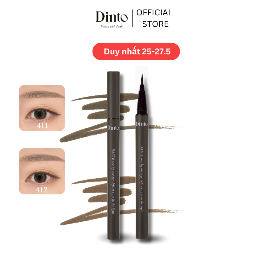Dinto Dante One By One Eye Definer 防水眼線筆 2 色
