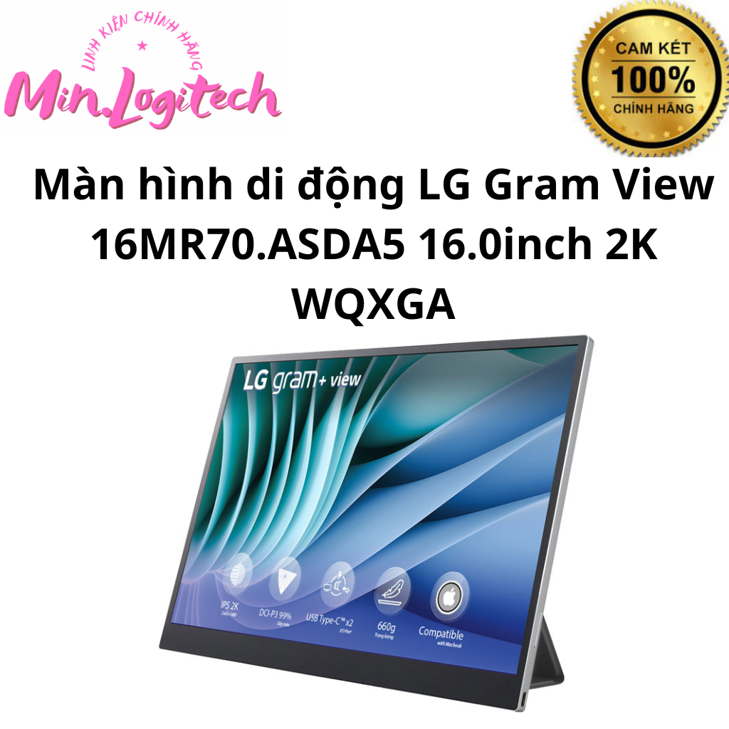 Lg 克視圖 16MR70 手機屏幕。Asda5 16.0 英寸 WQXGA - 正品