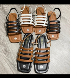 多色編織涼鞋,大碼活動時尚款式 - TTH_SHOES