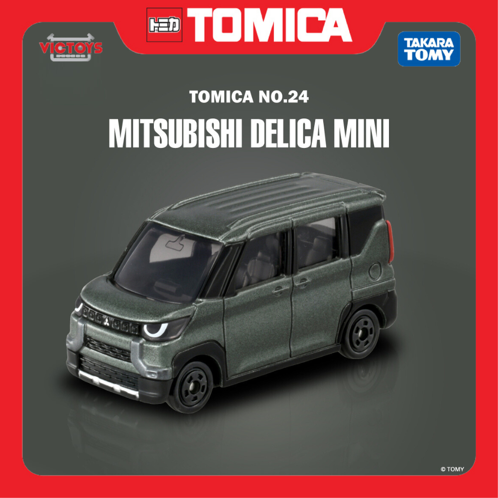 Mini Van Tomica 模型車 No.24-12 三菱 DELICA MINI 228585 Fullbox 正