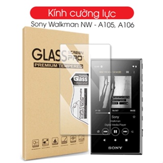 鋼化玻璃,鋼化玻璃屏幕保護膜適用於索尼隨身聽 NW - A105、A106 音樂播放器