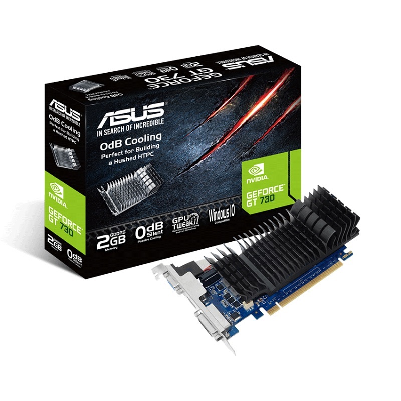 Asus GeForce GT 730 2GB GDDR5 GT730-SL-2GD5-BRK VGA 顯卡 - 正品