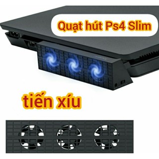 正品 PS4 Slim dobe 散熱器風扇帶溫度傳感器 PS4 Slim 散熱風扇