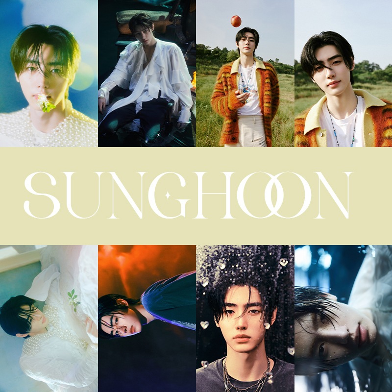 ￼超級便宜的 Enhypen Sunghoon 會員海報 A3 海報